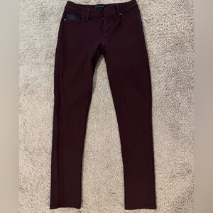 Calvin Klein Maroon Jeggings